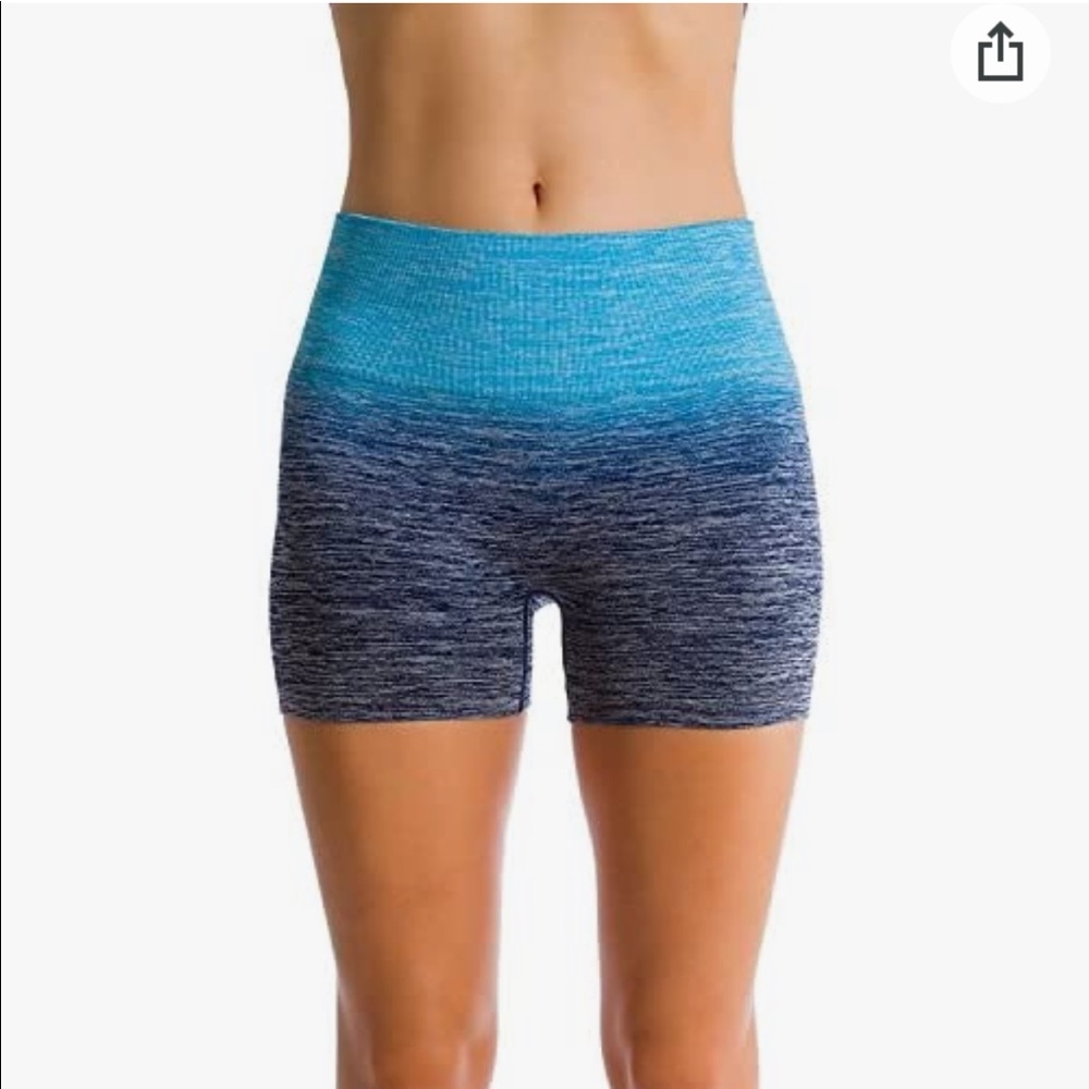 Homma Compression Ombre Yoga Shorts